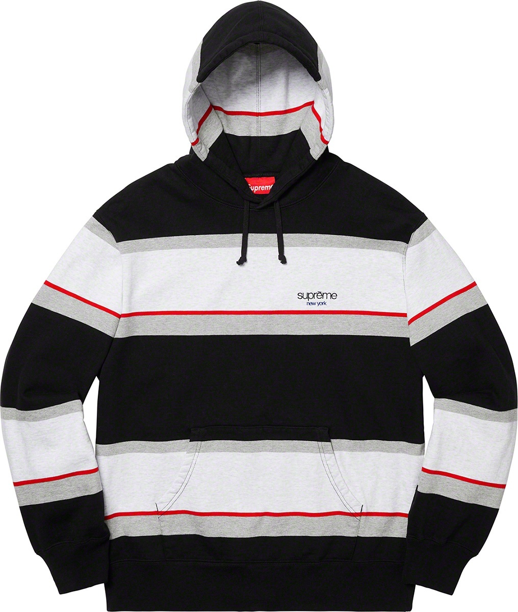 Stripe Hooded Sweatshirt view 2